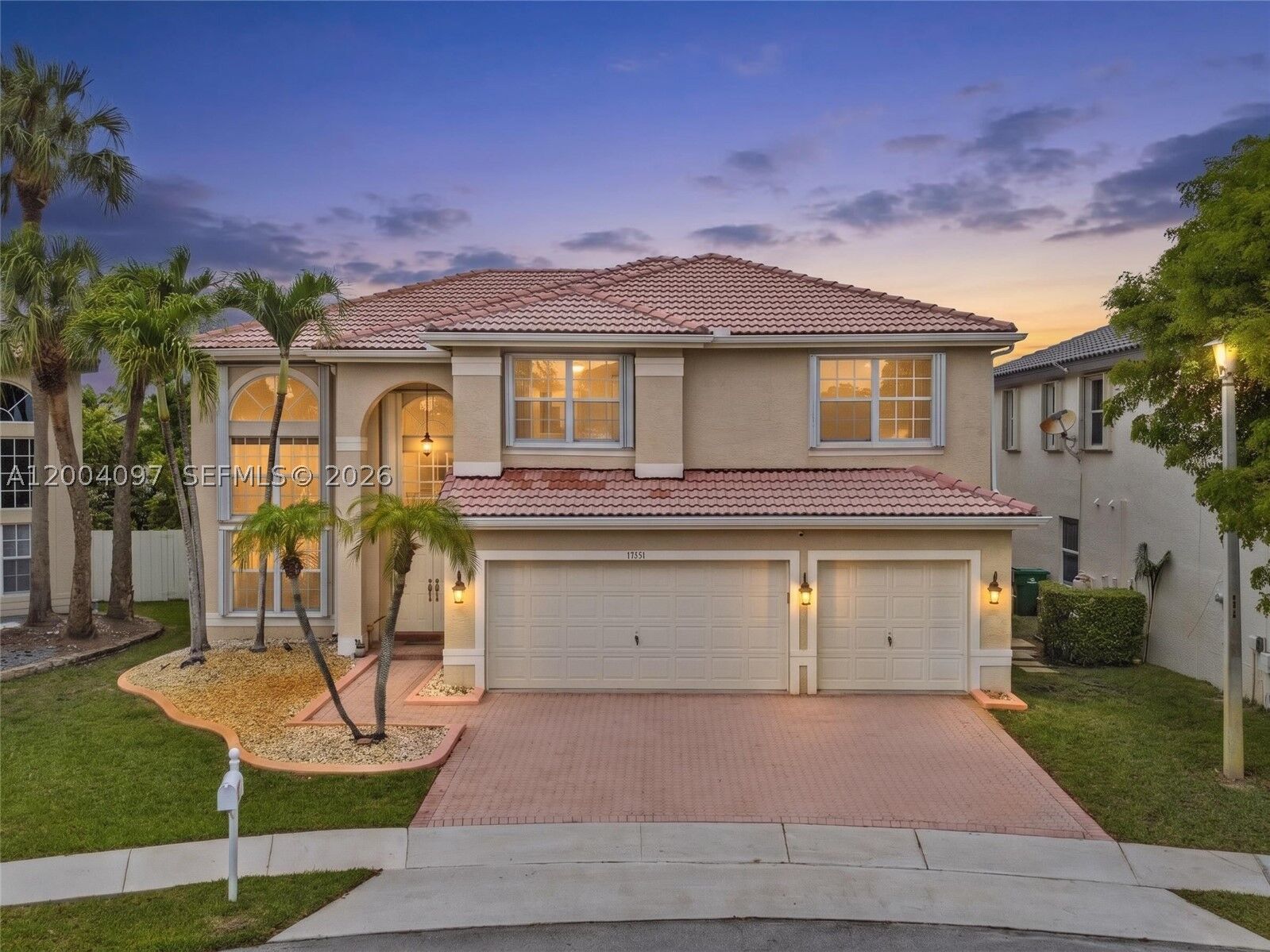 Property Photo: 17351 SW 32nd Ct FL 33029