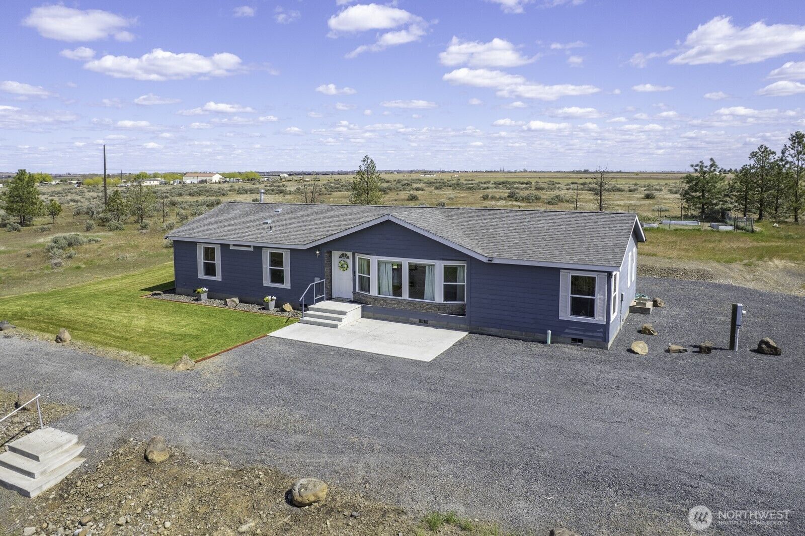 Property Photo:  9631 Road  H  NW  WA 98823 