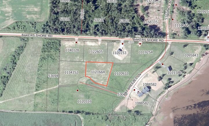 Photo de la propriété:  Bay Breezes Lane Road  PE C0B 1T0 