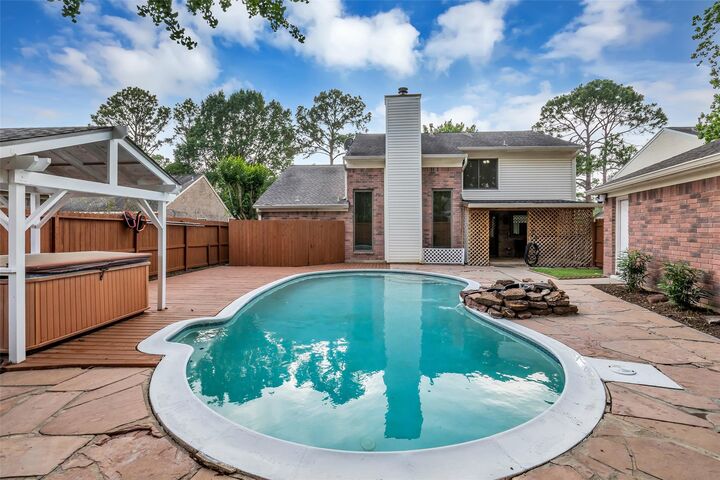 Property Photo:  8707 Rocky Valley Drive  TX 77083 