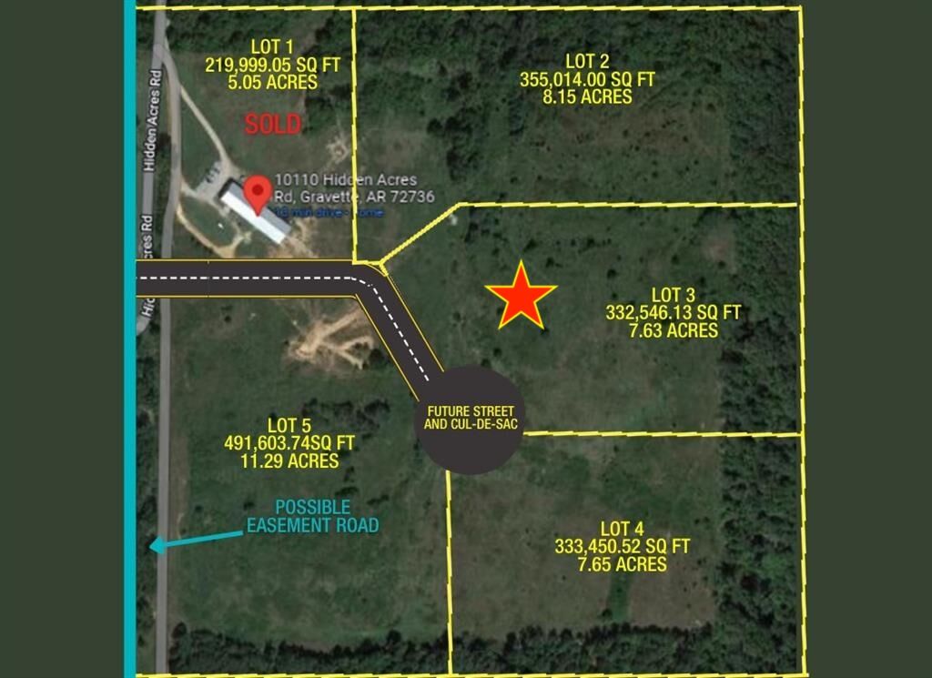 Property Photo:  Lot 3 Amelia Court  AR 72736 