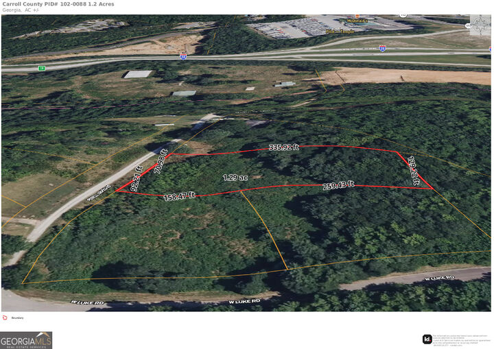 Property Photo:  267 W Luke Road 1.20 Acres  GA 30179 