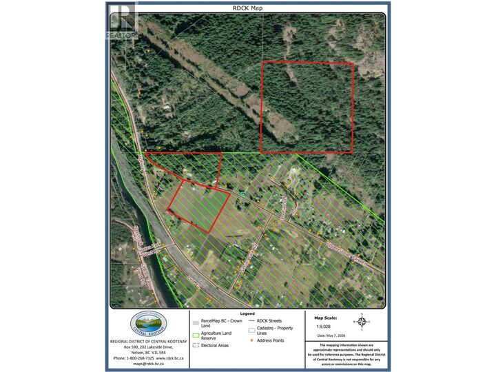 Property Photo:  Upper Slocan Park Road Road  BC V0G 2E0 