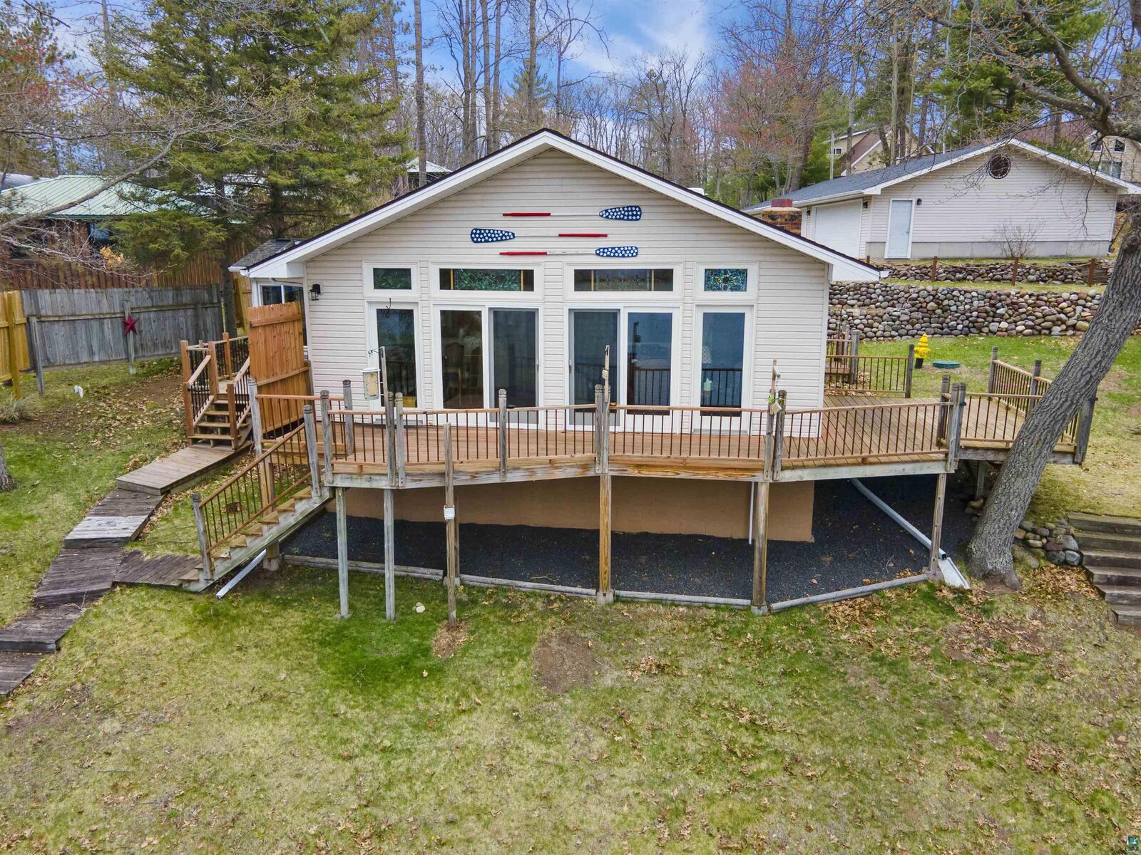 Property Photo:  9591 S Buskey Bay Dr  WI 54847 