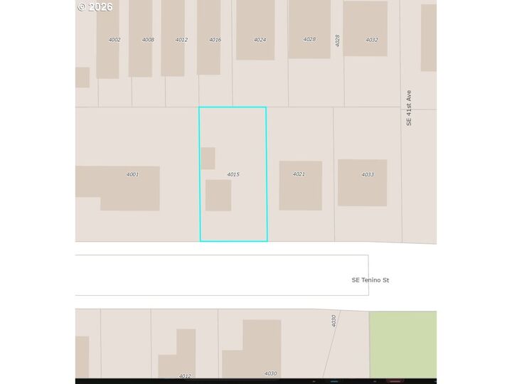 Property Photo:  4015 SE Tenino St  OR 97202 