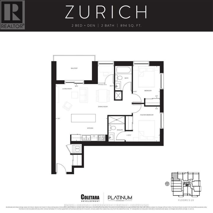 Property Photo:  15 Queen Street South 1807  ON L8P 0C6 