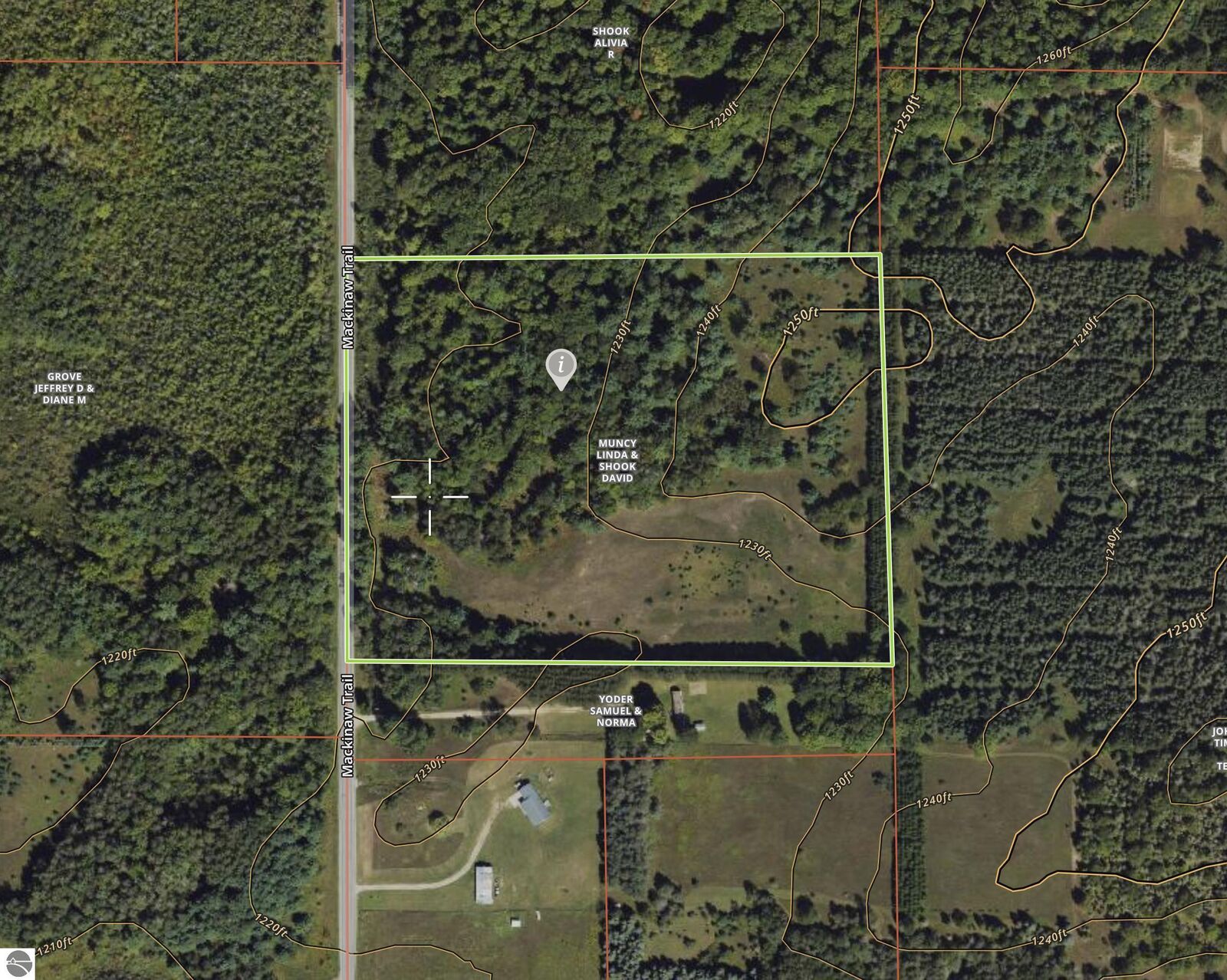 Property Photo:  00 Mackinac Trail  MI 49655 