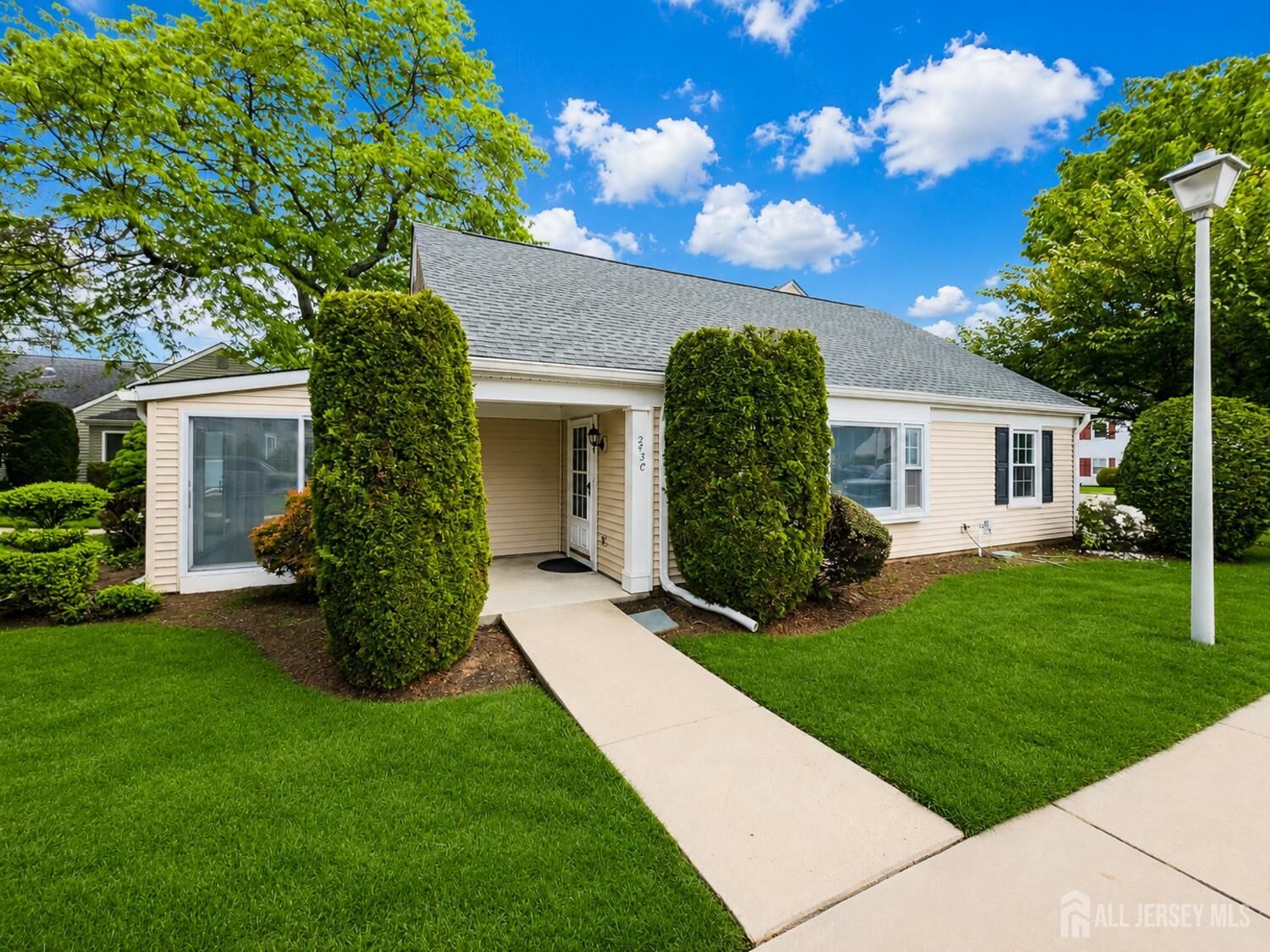 Property Photo:  243-C Mayflower Way  NJ 08831 