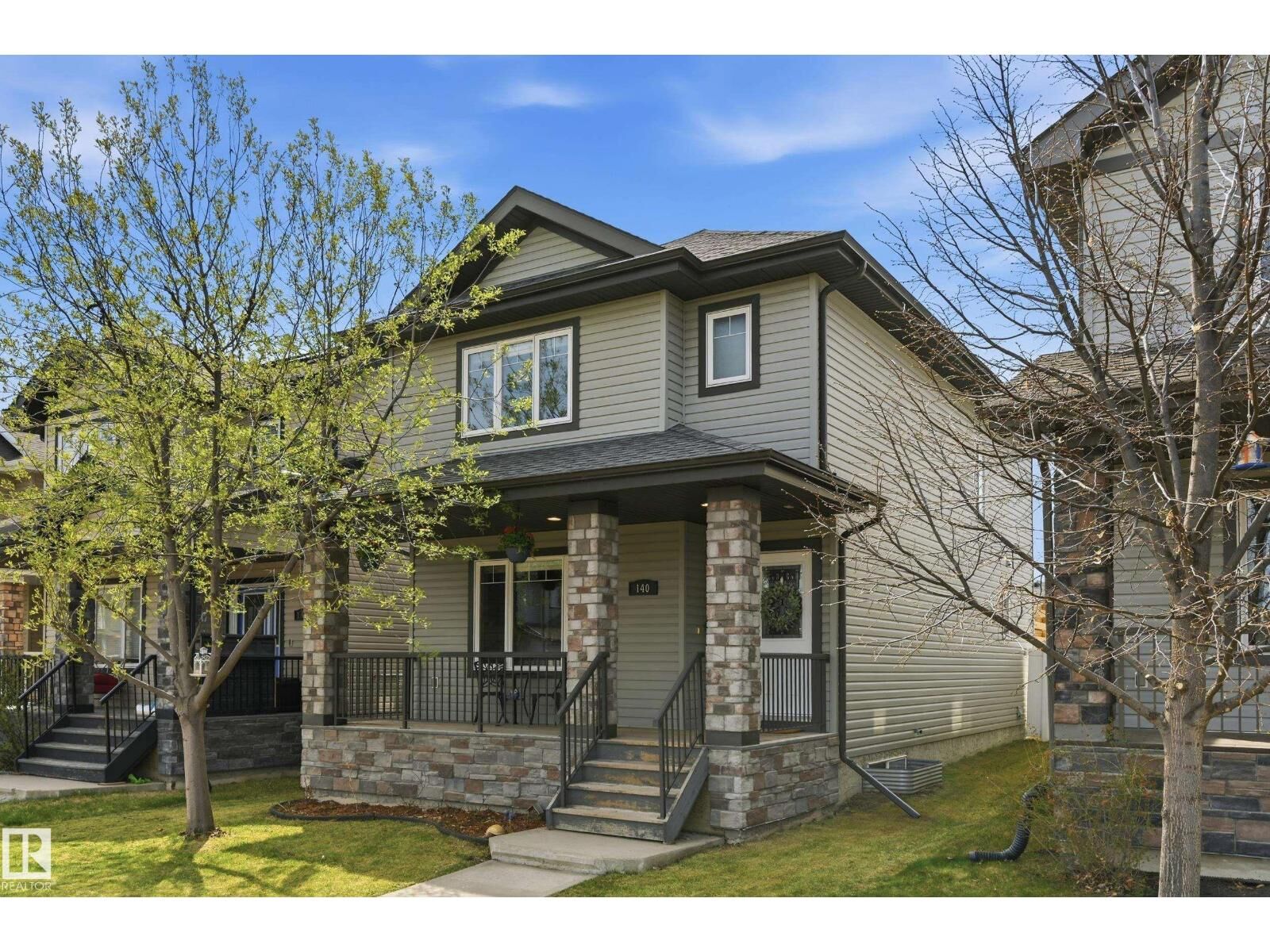 Property Photo:  140 Allard Wy  AB T8L 0N4 