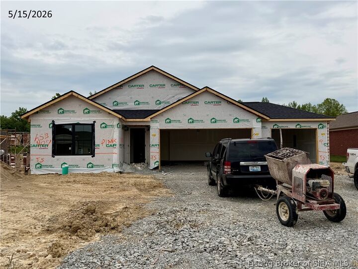 Property Photo:  13949 Deer Run Trace Lot 407  IN 47143 