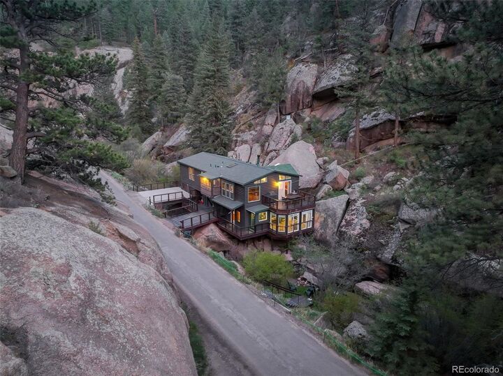 Property Photo: 16070 S Elk Creek Road CO 80470