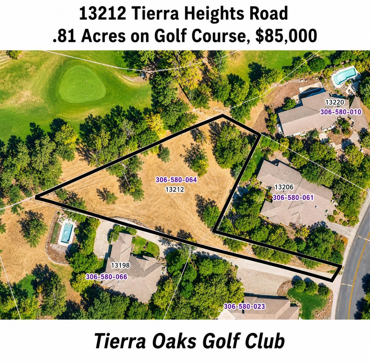 Property Photo:  13212 Tierra Heights Road  CA 96003 