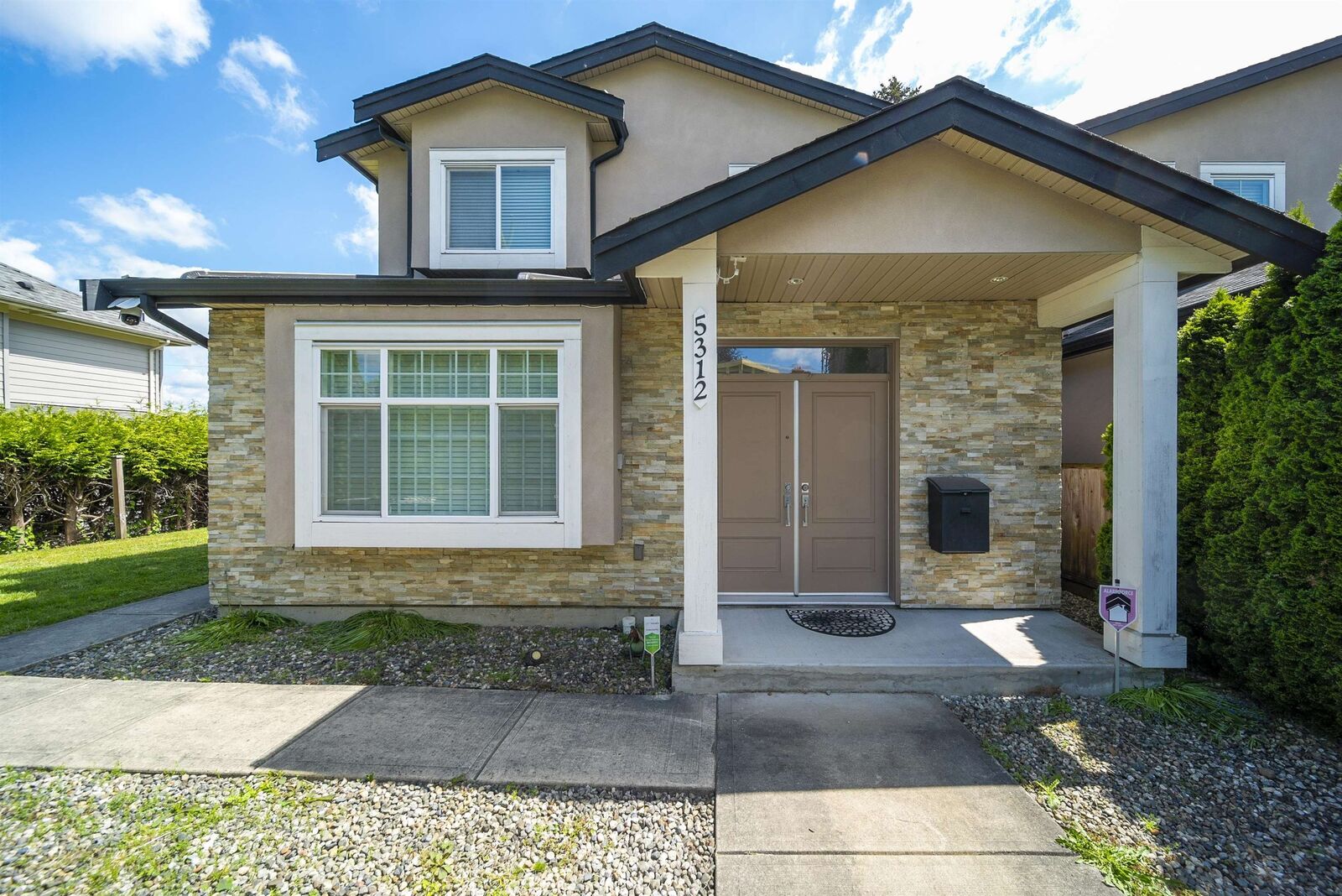 Property Photo:  5312 Elsom Avenue  BC V5H 2Z5 
