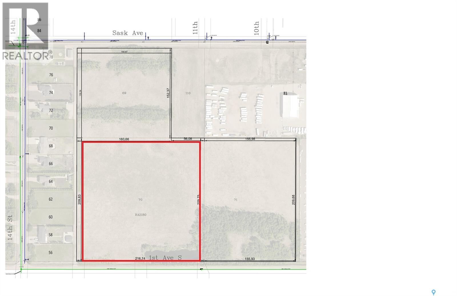 Property Photo:  Blk 70 1st Avenue S  SK S0K 2A0 