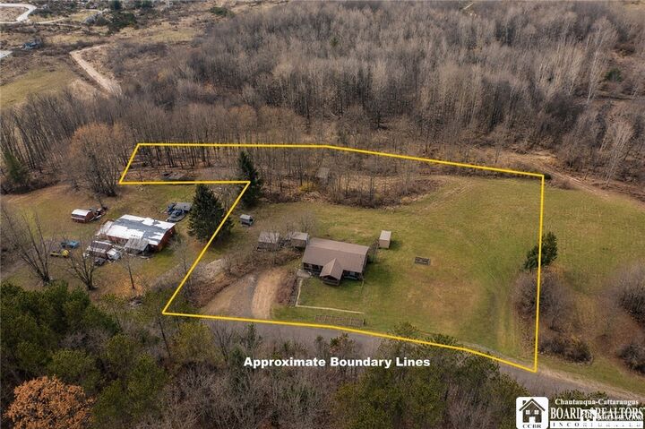 Property Photo: 1851 Upper Birch Run Road NY 14706