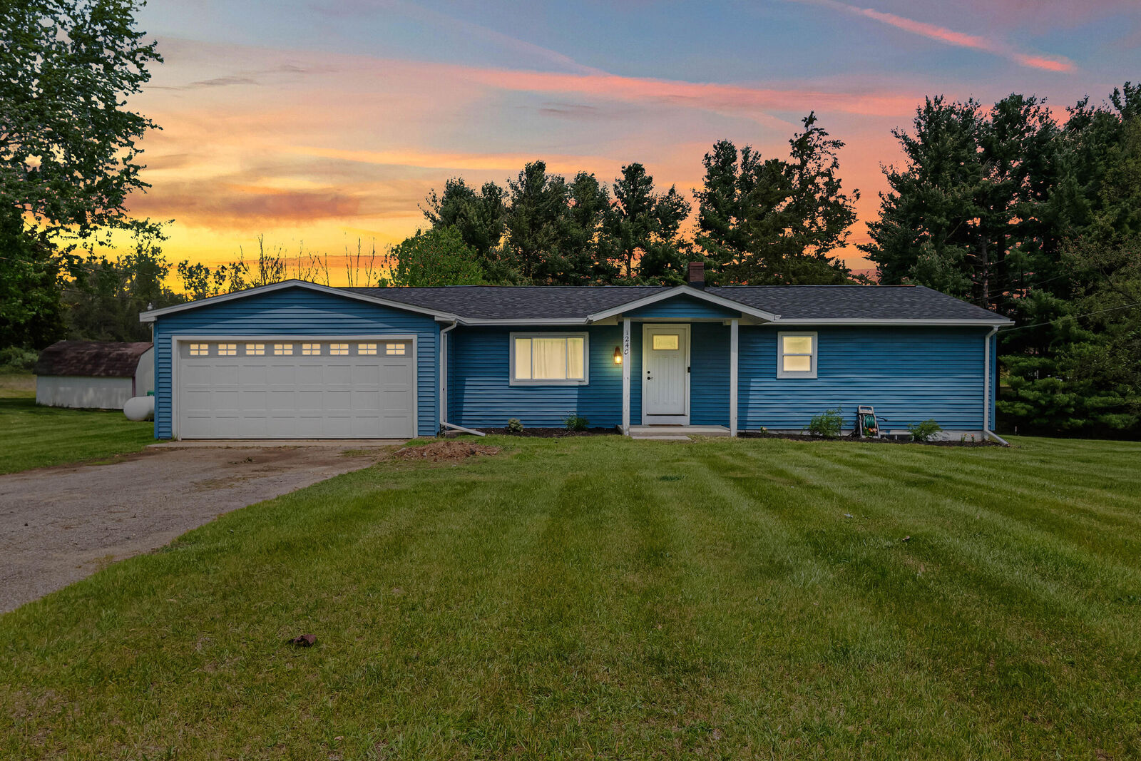 Property Photo: 1240 E Hastings Lake Road MI 49250