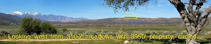 Property Photo: 0 Telephone Canyon CA 92345