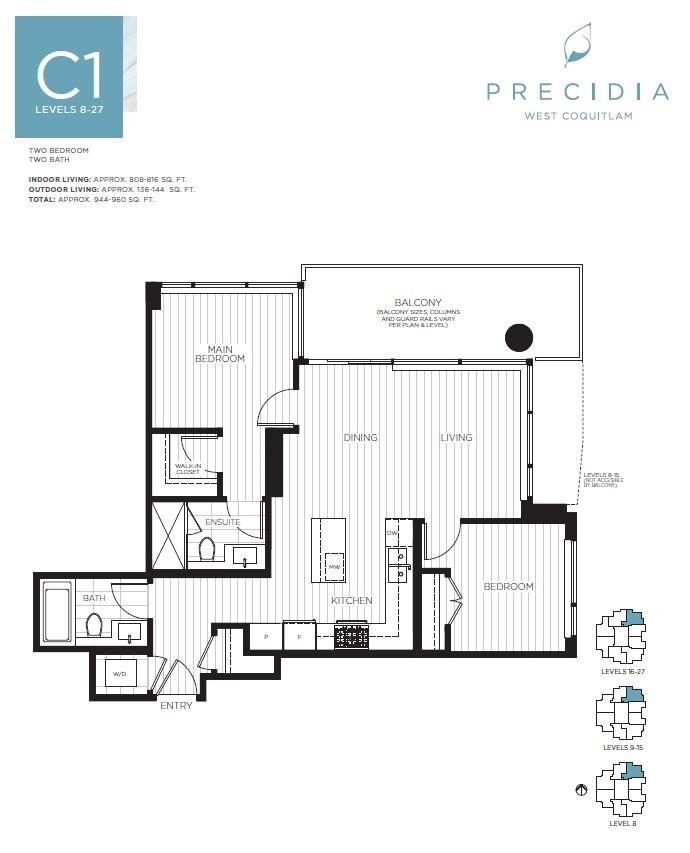 Property Photo: 699 Whiting Way 1603 BC V3J 0N7