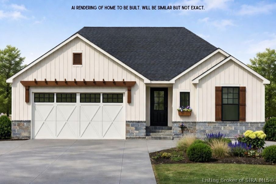 Property Photo:  2625 Vineyard Way Lot 206  IN 47143 