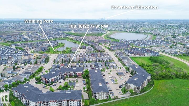 Property Photo: 18122 77 Street NW 108 AB T5Z 0N7