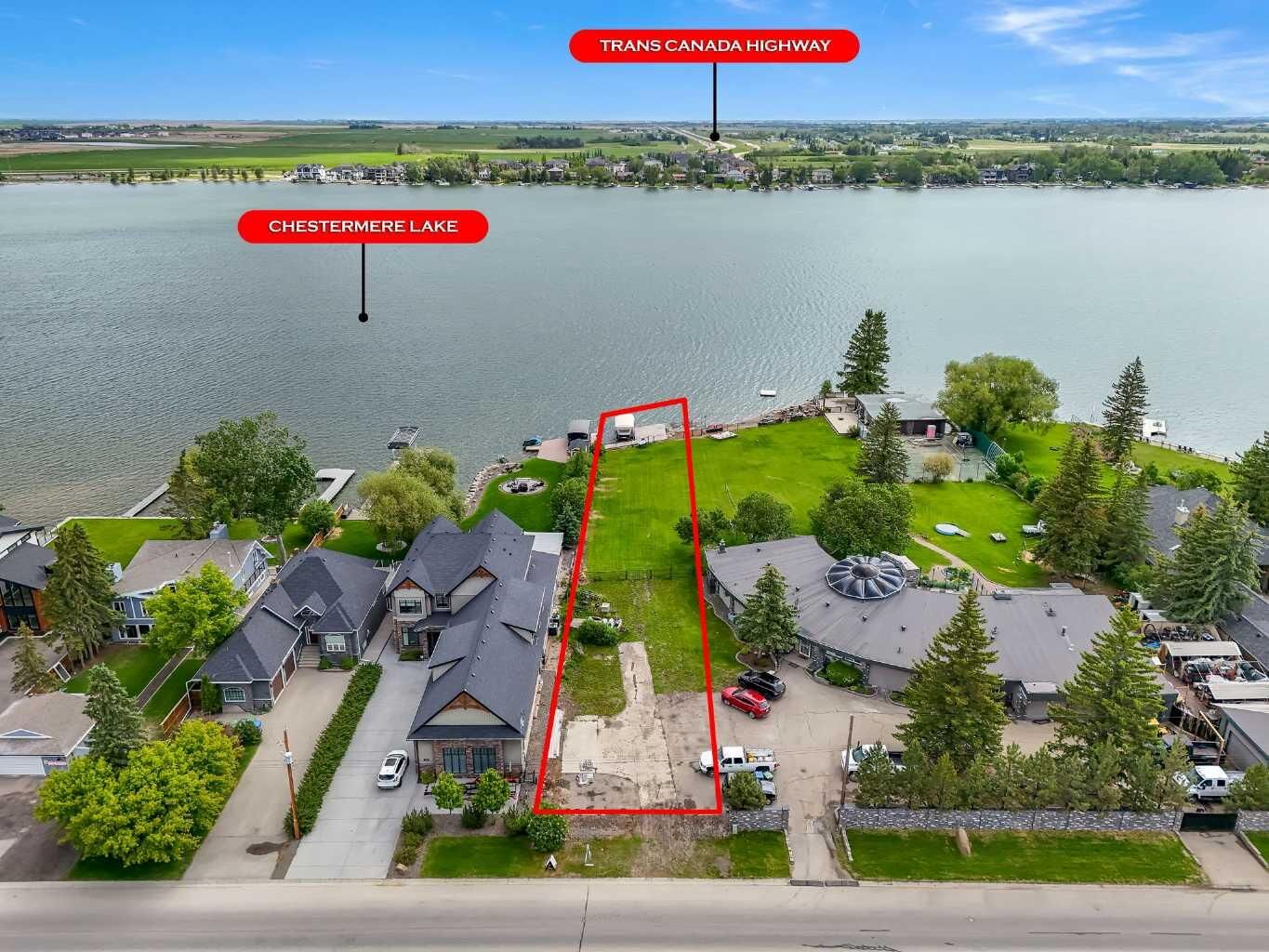 Property Photo: 492 West Chestermere Drive AB T1X 1B3