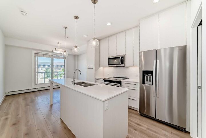 Property Photo:  76 Cornerstone Passage NE 2305  AB T3N 0Y6 