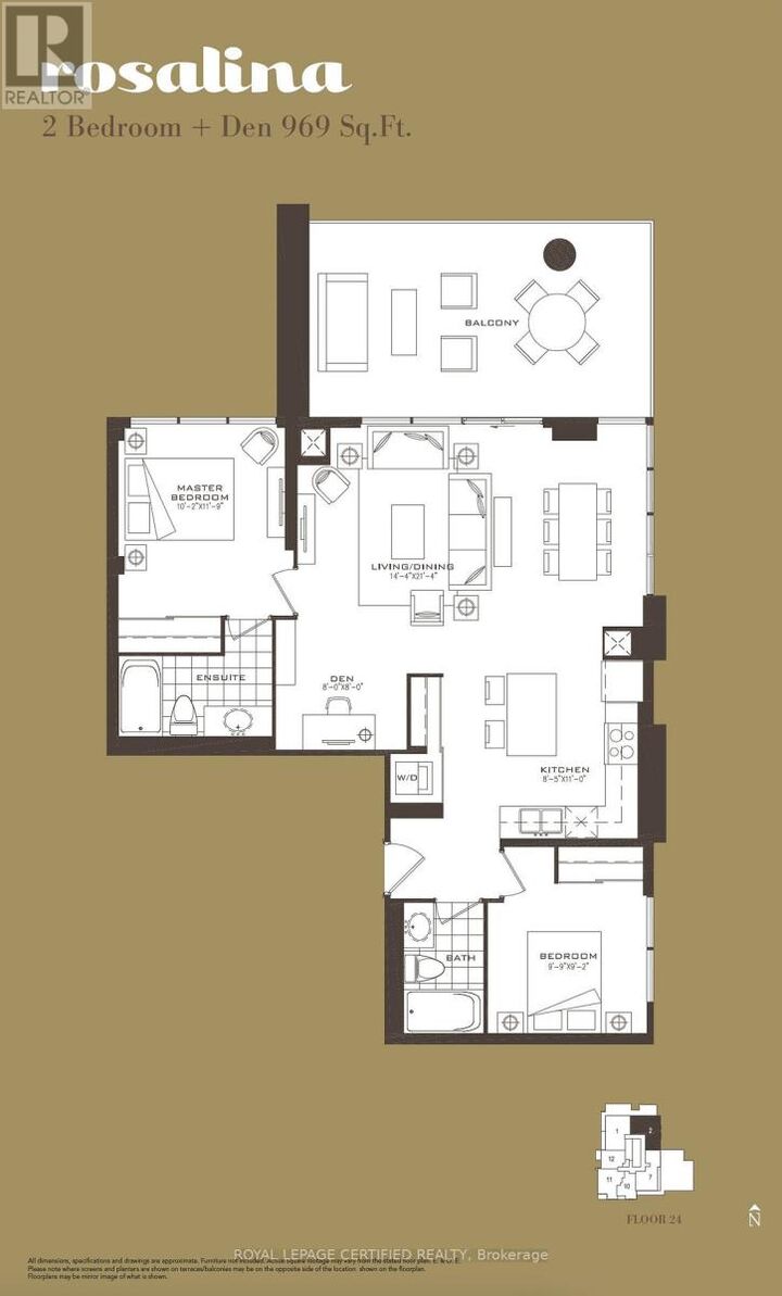 Property Photo: 830 Lawrence Avenue West 2902 ON M6A 1C3