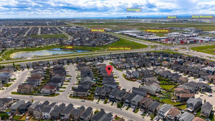 Property Photo: 18 Skyview Shores Place NE AB T3N 0H7