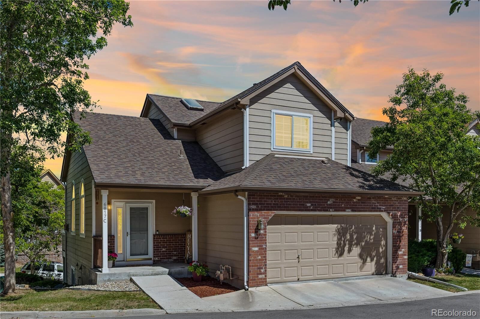 Property Photo: 6817 S Webster Street C CO 80128