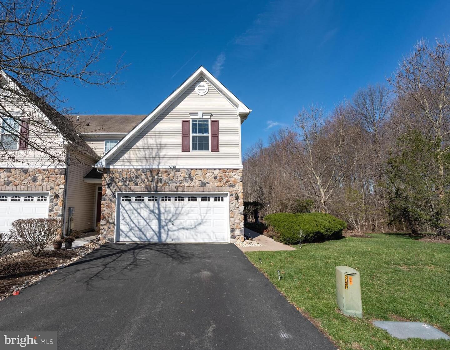 Property Photo: 233 Concord Place NJ 08534