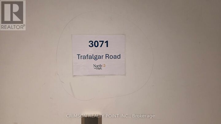 Property Photo: 3071 Trafalgar Road B1509 ON L6H 8C5