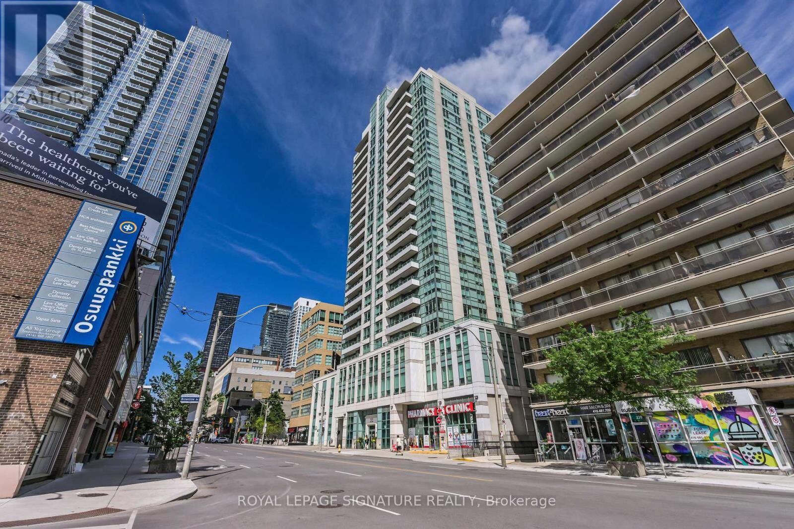 Property Photo: 212 Eglinton Avenue East 1907 ON M4P 1K2