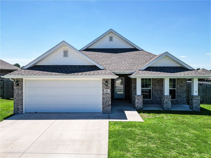 Property Photo:  531 Melrose Place  AR 72712 