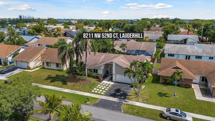 Property Photo: 8211 NW 52nd Court FL 33351