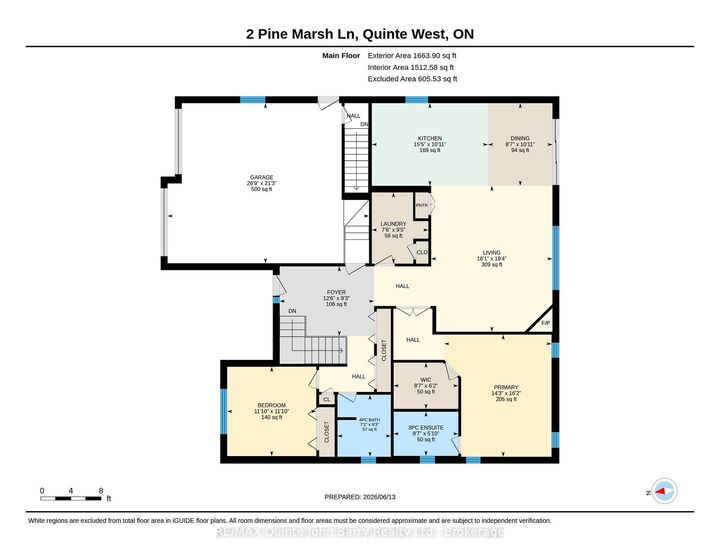 Property Photo: 2 Pine Marsh Lane ON K8V 0A5