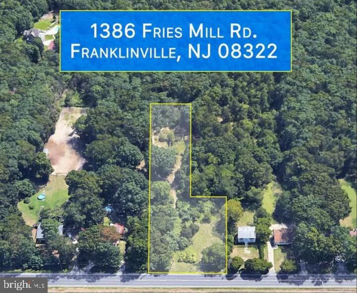 Property Photo:  1386 Fries Mill Road  NJ 08322 