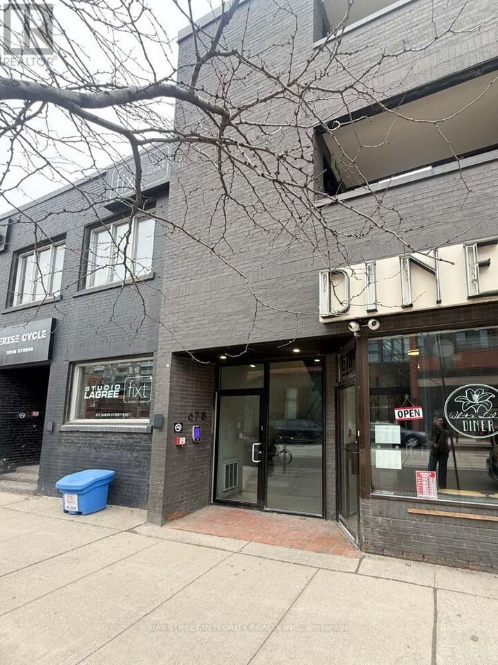 Property Photo: 678 Queen Street East Unit 2 ON M4M 1G8
