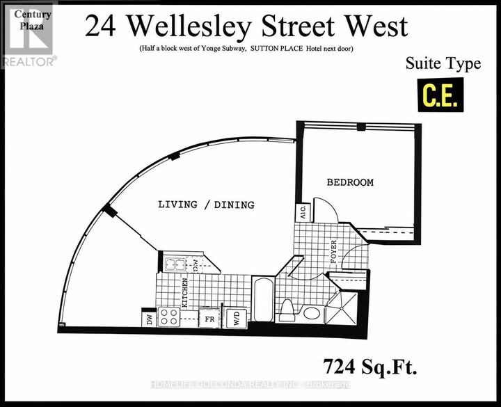 Property Photo:  24 Wellesley Street West 304  ON M4Y 2X6 