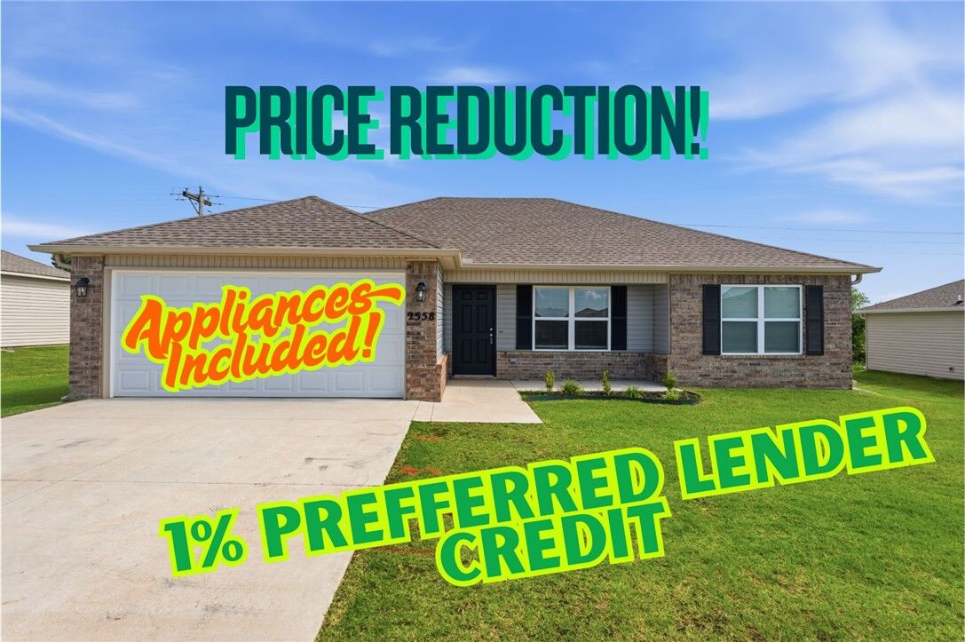 Property Photo:  2558 Chittick Street  AR 72751 