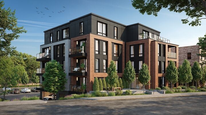 Property Photo:  80 Vernon Street Unit #1A  MA 02446 