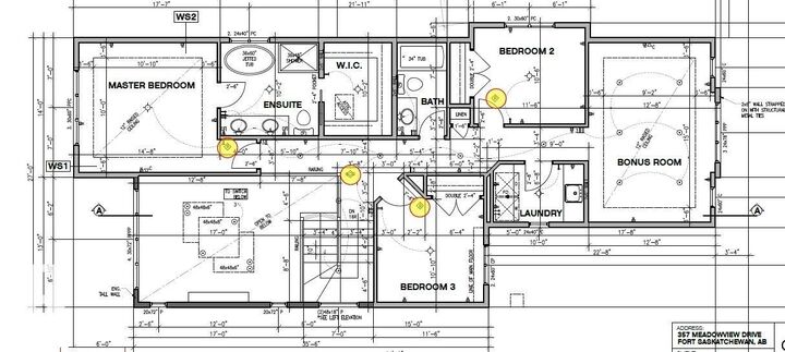 Property Photo:  357 Meadowview Drive  AB T8L 0X7 