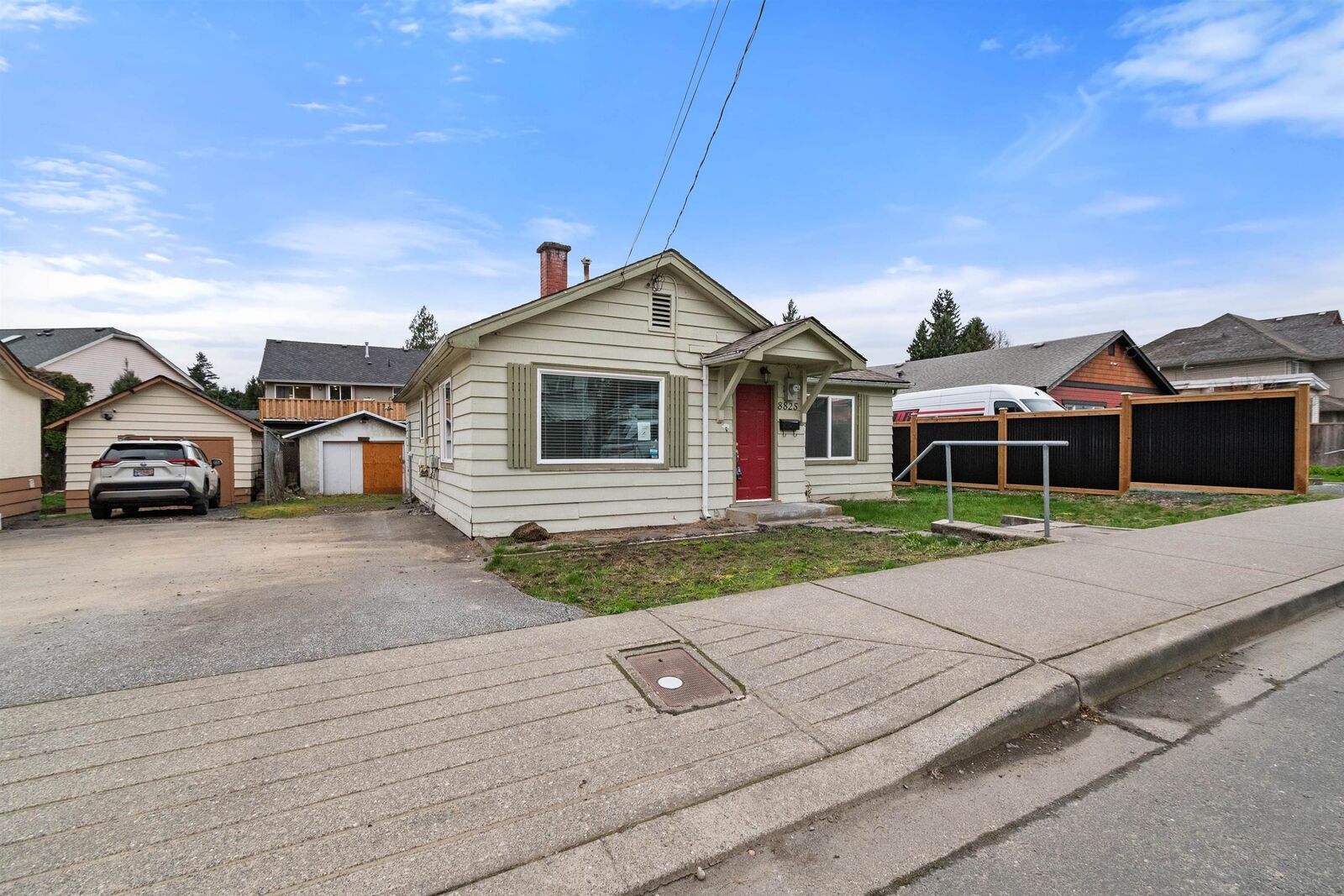 Property Photo: 8825 Edward Street BC V2P 4C8