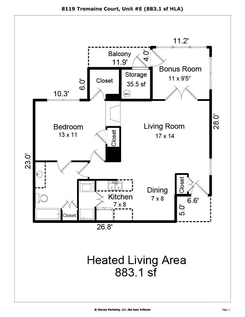 Property Photo:  8119 Tremaine Court Unit E  NC 28227 