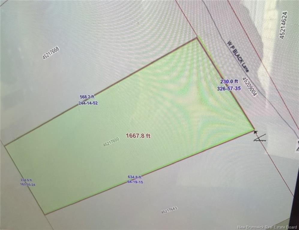 Property Photo:  Lot 3 W P Black Lane  NB E4Z 5X5 