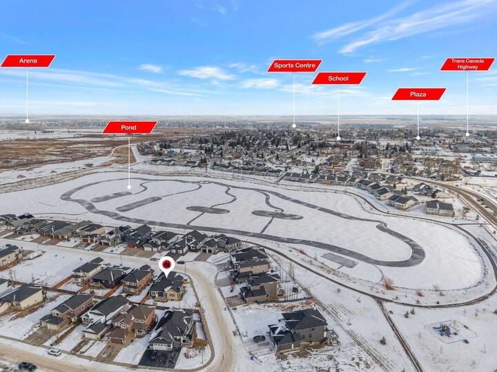 Property Photo: 32 Lakes Estates Circle AB T1P 0B7