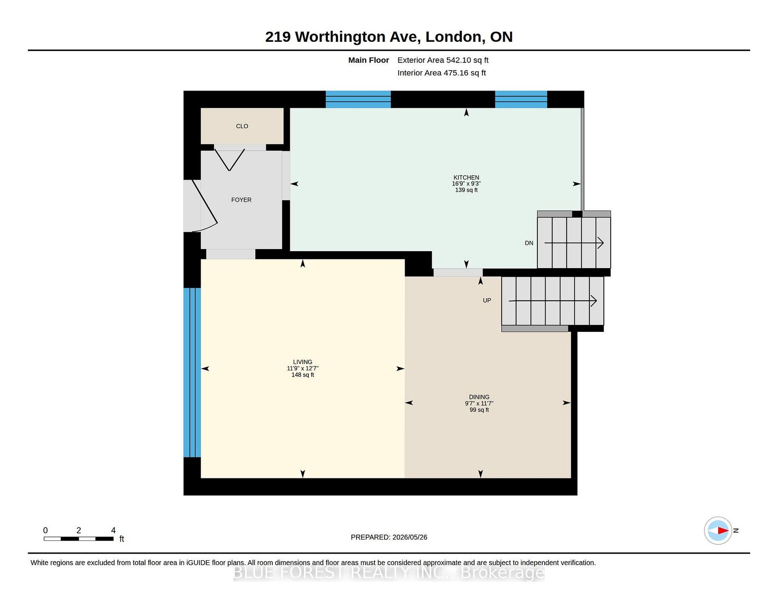 Property Photo: 219 Worthington Avenue ON N5Z 4H9
