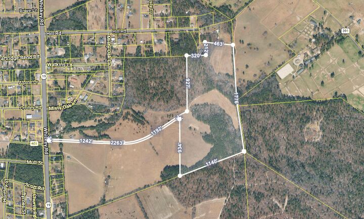 Property Photo: 41 Acres Whiskey Road SC 29803