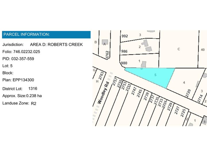 Property Photo: Lot 5 Lower Road BC V0N 2W4