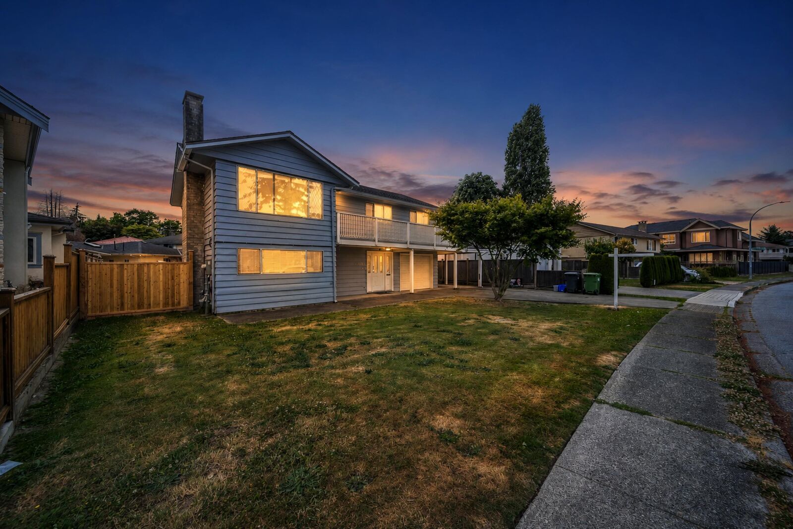 Property Photo:  6439 Azure Road  BC V7C 2R8 