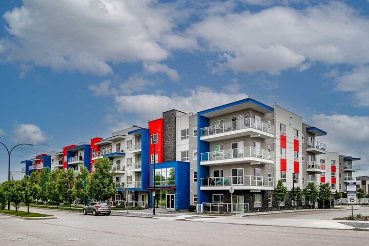 Property Photo:  19489 Main Street SE 1418  AB T3M 3J3 